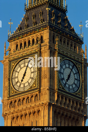 Big Ben Houses of Parliament Westminster London England United Kingdom Europe Stock Photo