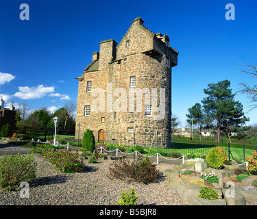 Claypotts Castle, Broughty Ferry, near Dundee, Highlands, Scotland, Europe Stock Photo