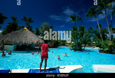 Melia Caribe Tropical Hotel in Playa Bavaro Punta Cana Dominican Republic Caribbean Stock Photo