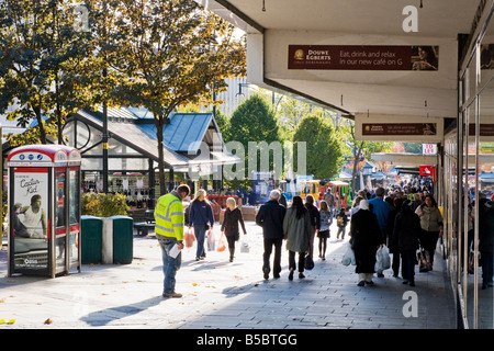 'The Moor' shopping precinct in Sheffield,South Yorkshire,England, 'Great Britain' Stock Photo