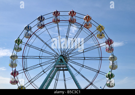Big wheel at Skegness funfair Lincolnshire England UK Stock Photo