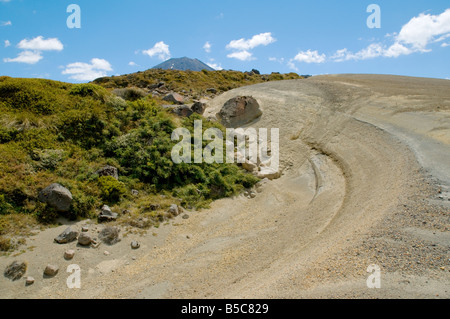 Mount Ngauruhoe from the Rangipo Desert, Tongariro Northern Circuit, North Island, New Zealand