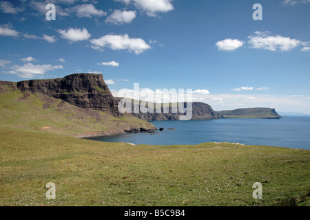 Waterstein Head, Moonan Bay, Isle of Skye Stock Photo
