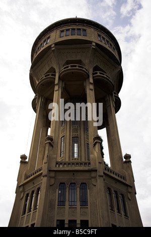 Octagonal water tower, Margaret Island, Budapest, Hungary Stock Photo
