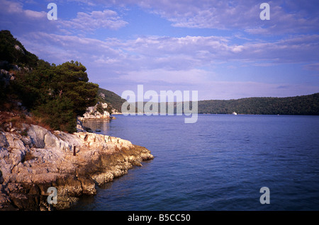 Limski fjord - gulf - Istria Croatia Stock Photo