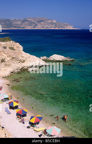 Greece, Dodecanese Islands, Karpathos, Ammoopi beach Stock Photo