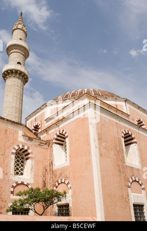 The Suleiman Turkish Mosque, Rhodes Old Town, Island of Rhodes, Greece Stock Photo