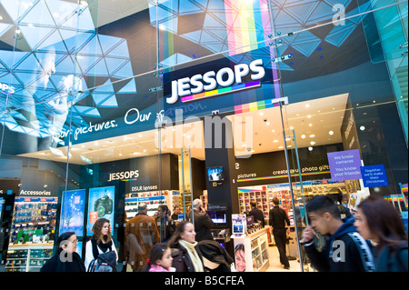 JESSOPS photographic department store in Westfield Shopping Centre White City Development W12 London United Kingdom Stock Photo