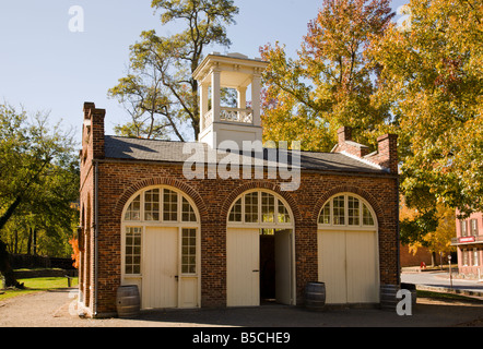 The exterior of 'John Brown's Fort' at Harpers Ferry, West Virginia. Stock Photo