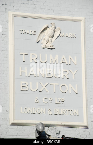 Truman Hanbury Buxton and Co Ltd sign Camden Town London England Stock Photo