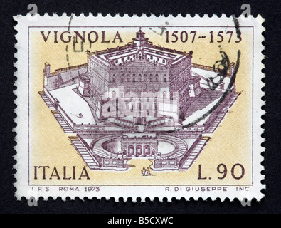 Italian postage stamp Stock Photo