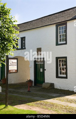 Thomas Carlyle s house Ecclefechan near Dumfries Dumfries Galloway Scotland United Kingdom Europe Stock Photo