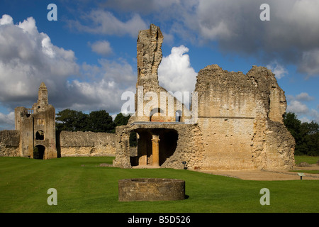 Sherborne castle Old Castle Build by Bishop Roger of Salisbury between 1107 1135 Dorset Great Britain United Kingdom Stock Photo