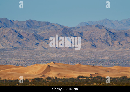 cadiz dunes mojave desert california Stock Photo