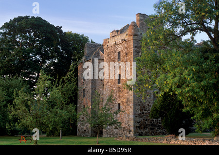 Elcho Castle, fortified mansion of 16th century date, near Perth, Perth and Kinross, Scotland, Europe Stock Photo