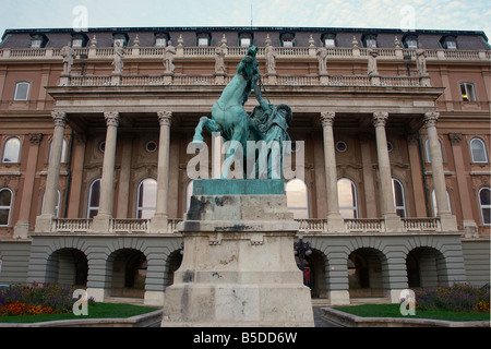 Royal palace in Budapest Hungary Stock Photo