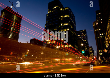 Intersection University Front and York Streets Toronto Ontario Canada Stock Photo