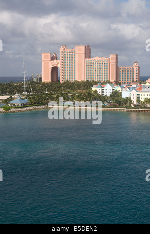 atlantis as seen from bridge to Paradise island Stock Photo