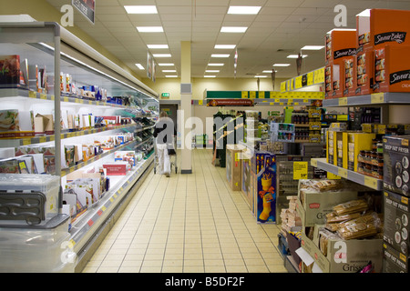 Aldi discount supermarket - Milton Keynes - Buckinghamshire Stock Photo