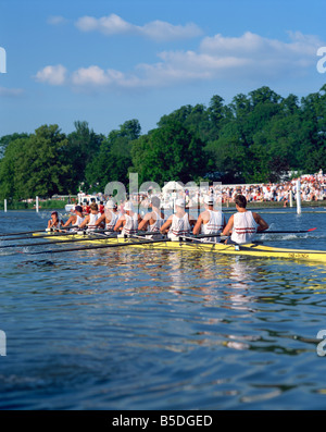 Royal Regatta Henley on Thames Oxfordshire England United Kingdom Europe Stock Photo