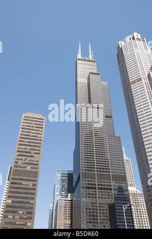 Sears Tower, Chicago, Illinois, USA, North America Stock Photo