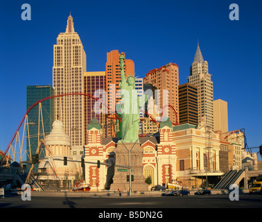 New York New York Hotel in Las Vegas Nevada United States of America North America Stock Photo