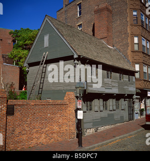Paul Revere's house, Boston, Massachusetts, New England, USA, North America Stock Photo
