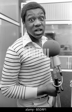 16 year old comedian Lenny Henry. &#13;&#10;May 1975 Stock Photo