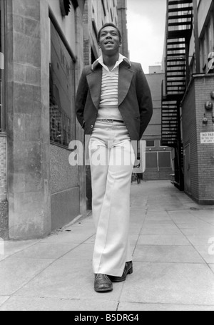 16 year old comedian Lenny Henry. &#13;&#10;May 1975 Stock Photo