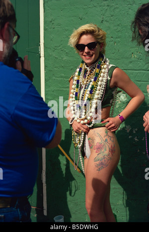 Mardi Gras, New Orleans, Louisiana, USA, North America Stock Photo