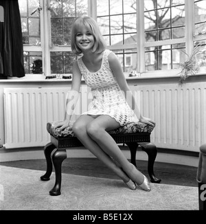 Actress Judy Geeson. April 1968 Y3430-004 Stock Photo - Alamy