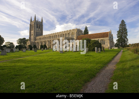 Holy Trinity Church in Long Melford, Suffolk, UK Stock Photo