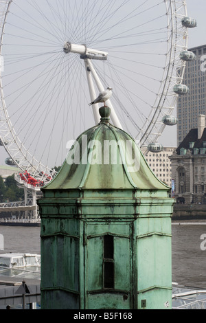 London Eye Millennium wheel London England UK Stock Photo