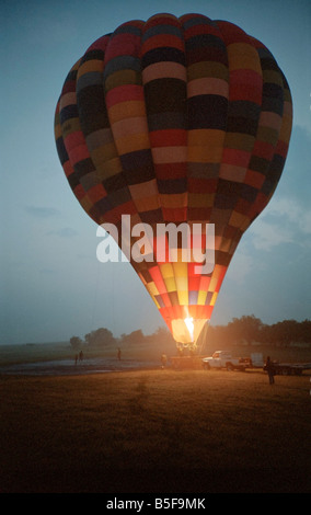 South Africa, Gauteng, Johannesburg, Balloon Safari Stock Photo