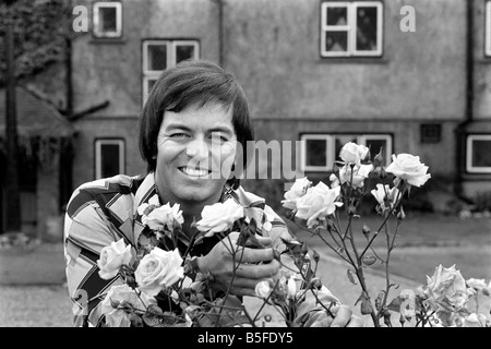 Disc Jockey: Tony Blackburn seen here at home. S74-5269-002 Stock Photo