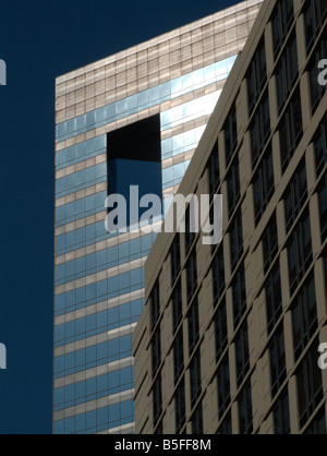 American Medical Association Building. Designed by Kenzo Tange and completed in 1990. Near North Side. Chicago. Illinois. USA Stock Photo