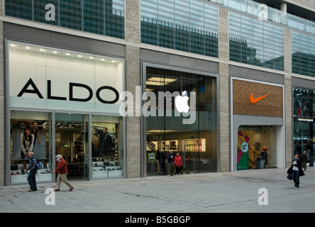 Apple shop in Liverpool ONE shopping centre Stock Photo