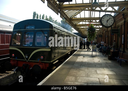 Loughborough Railway Station on the Great Central Ralway, Loughborough, Leicestershire. Stock Photo