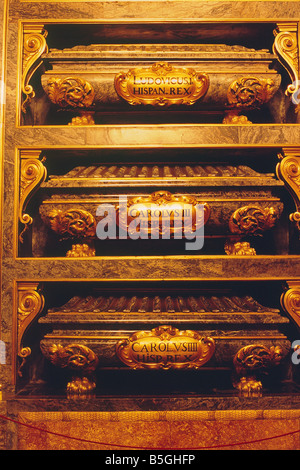 Spain - Madrid - El Escorial - Royal Monastery of San Lorenzo El Real - Pantheon of the Kings Spain - Madrid - El Escorial - Royal Monastery of San Lorenzo El Real - Pantheon of the Kings