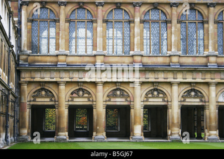 The Wren Library across Nevile's Court Trinity College Cambridge