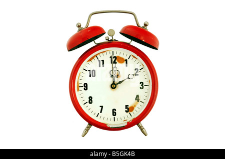alarmclock with alarm bell Stock Photo