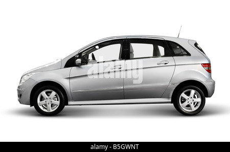 License available at MaximImages.com - Mercedes Benz B-Class car side Stock Photo