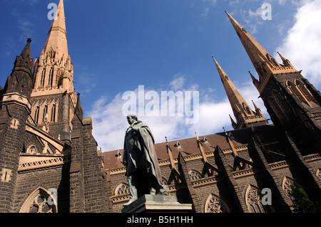 st. patricks cathedral, melbourne, victoria, Australia Stock Photo