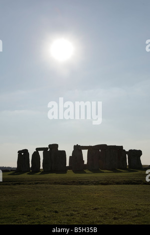 Stonehenge in silhouette Stock Photo - Alamy