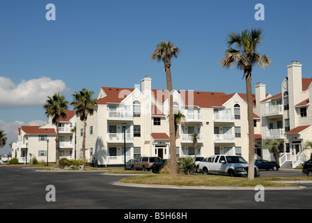Apartment houses in the southern United States Stock Photo