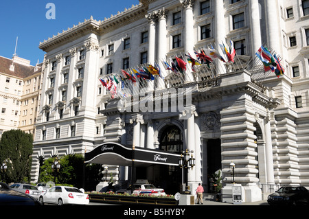 Fairmont Hotel, Nob Hill San Francisco, California Stock Photo