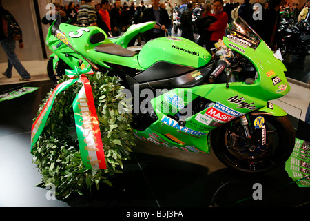 EICMA 2008 International cycle and motorcycle exhibition Milan Italy Stock Photo