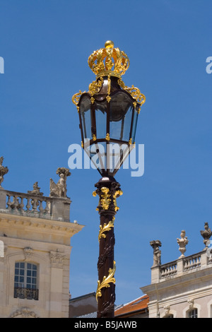 Decorative lamp post in Nancy Place Stanislas