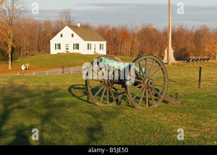 Antietam National Battlefield National historic Park Washington County Maryland Dunker Church Stock Photo