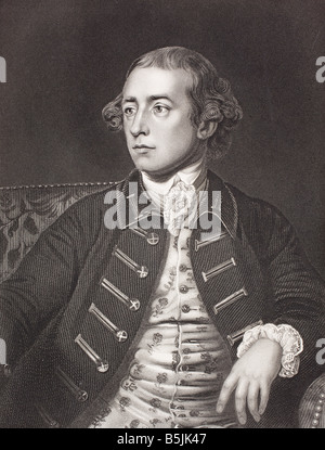 Warren Hastings, 1732 - 1818.  English politician and colonial adminstrator.  Governor General of India Stock Photo